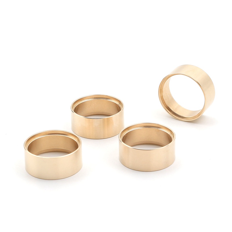 Set 4 Vòng Khóa Bánh Xe 12G 1.0 Inch Cho Xe Điều Khiển Từ Xa Axial SCX24 1 / 24