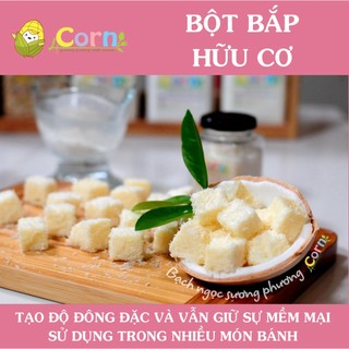 Bột bắp hạt mịn hữu cơ (bột ngô) Probios - Cho bé 6m+