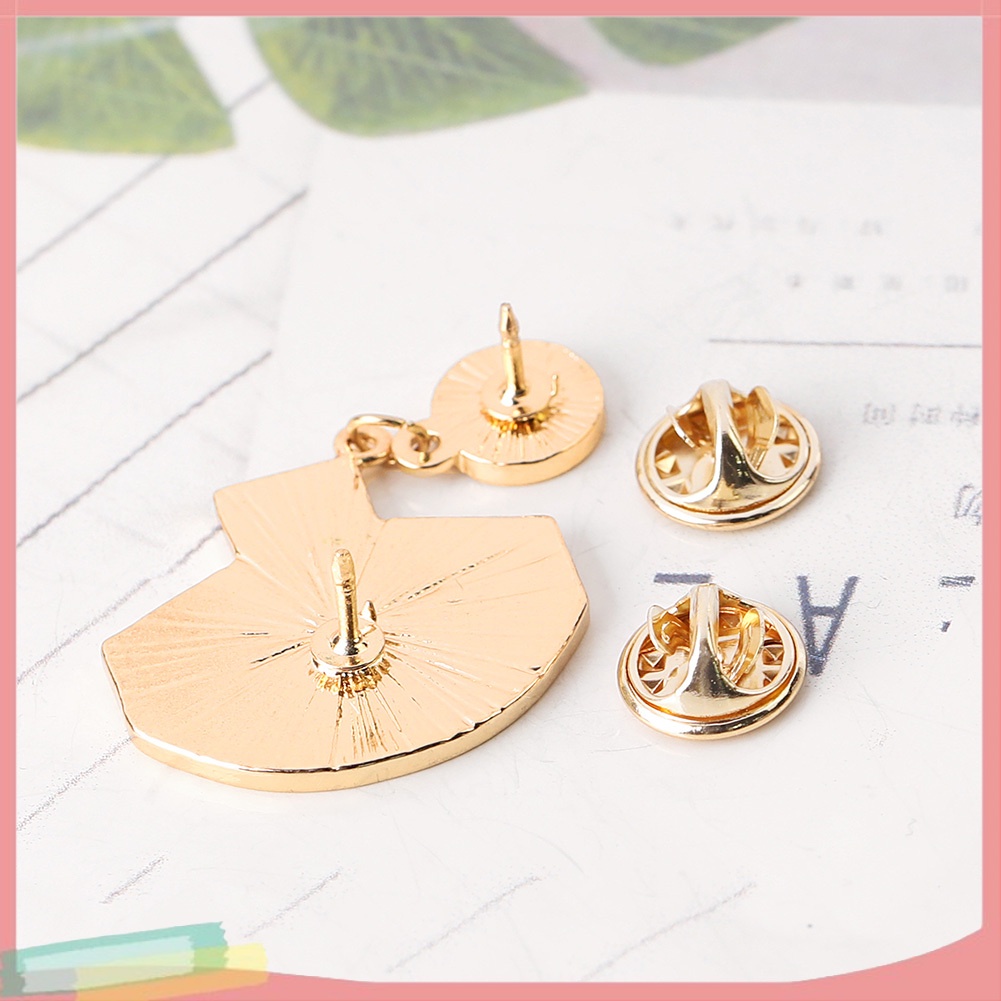 【LK】Basketball Ball Alloy Brooch Pin Scarf Clothes Badge Decor