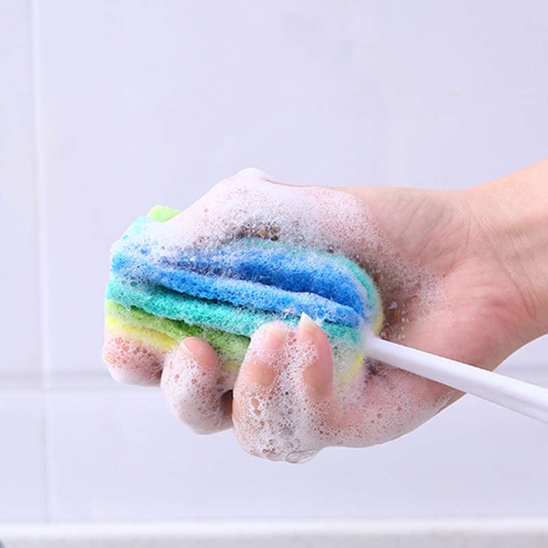 1 Cọ Xốp Vệ Sinh Ly Cốc Có Tay Cầm Tiện Dụng