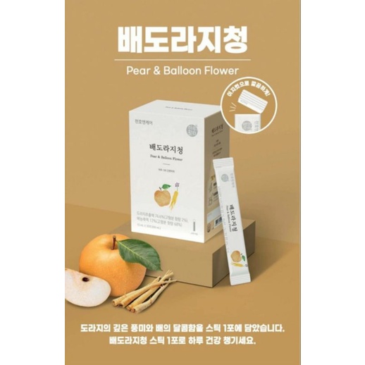 Sâm lê hoa chuông người lớn Chunho 10ml x 30 gói