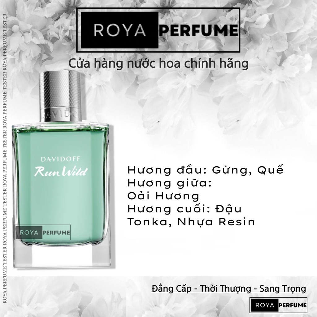 -𝑹𝑶𝑱𝑨- Nước Hoa Davidoff Run Wild For Him -𝑹𝑶𝑱𝑨-