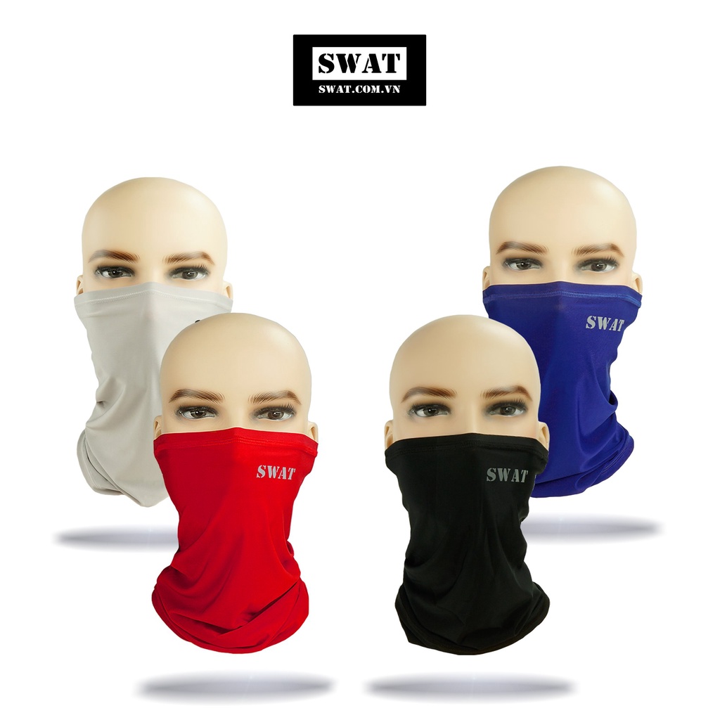 Combo 5 khăn SWAT đa năng/ khăn ống phượt che mặt vải thun lạnh siêu mềm mịn cao cấp