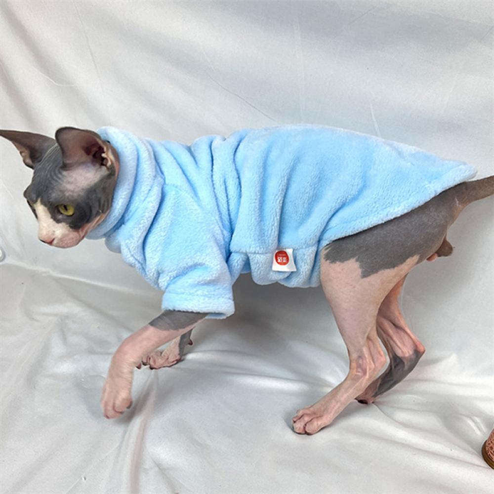 Timekey Áo Sweater Thu Đông Không Lông Cho Chó Mèo N8W7