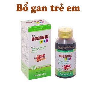 Siro Boganic Kid thanh nhiệt, tiêu độc, giảm táo bón, lọ 100ml