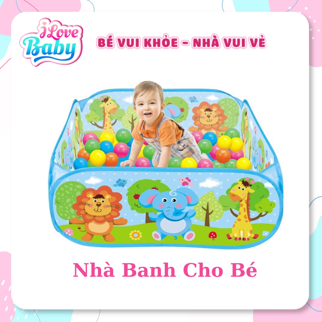Nhà banh cho bé (quà KM Huggies)