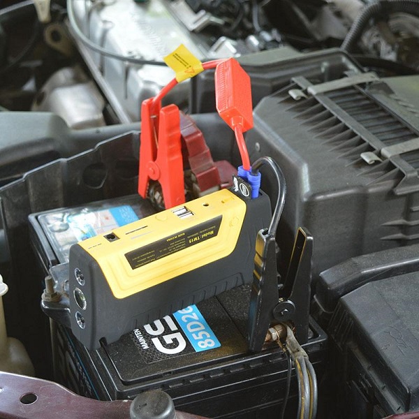 Bộ kích điện đề nổ bình ắc quy 12v cứu hộ ô tô xe máy công suất lớn kiêm sạc dự phòng High Power TM15