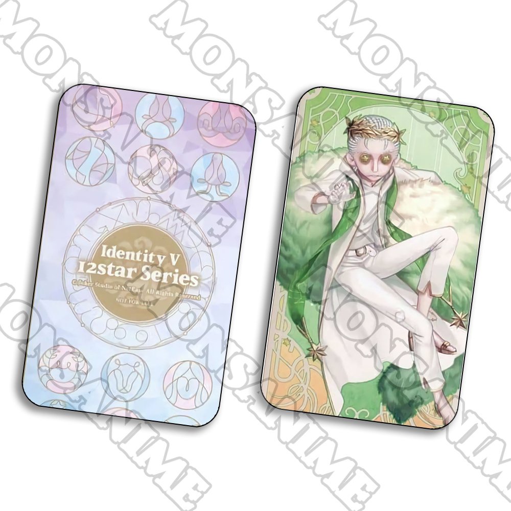 Ảnh card bo góc in hình IDENTITY V ver 12 CUNG HOÀNG ĐẠO thẻ bo viền 5*8cm anime chibi game 1 tấm
