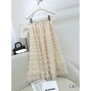 Chân váy xếp ly tầng - Hàng QC