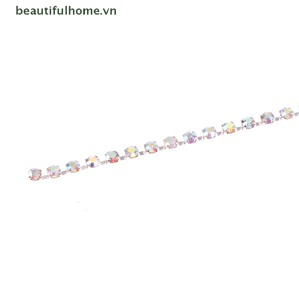 Dây Xích Kim Loại Vàng / Bạc 23cm Trang Trí Móng Tay Nghệ Thuật Thời Trang