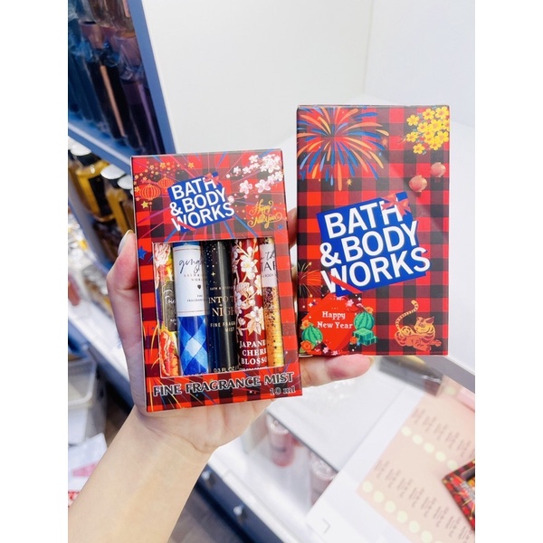 Hộp đựng 5 chai body mist chiết 10ml