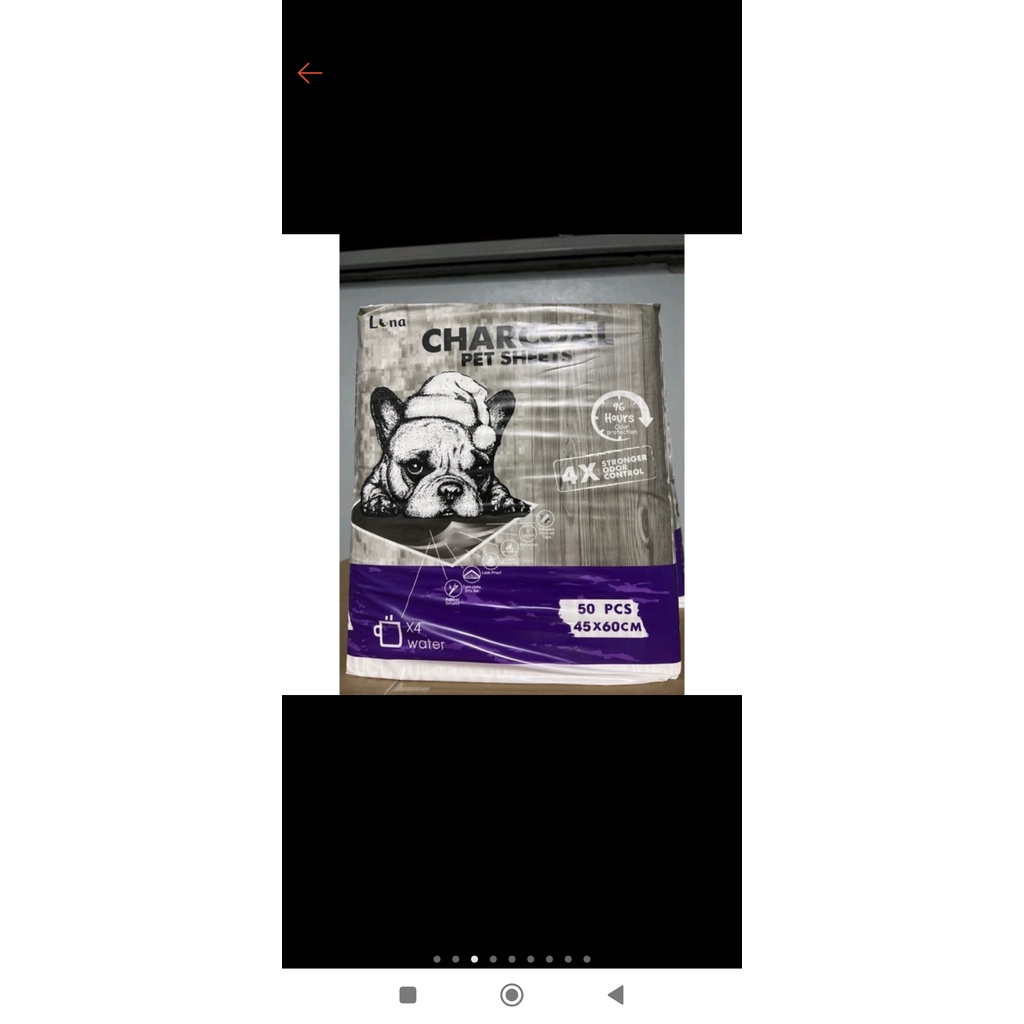 LÓT THAN HOẠT TÍNH CHARCOAL MÙI NHO CHO THÚ CƯNG