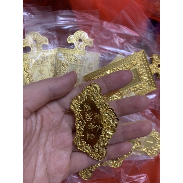 Thẻ bài- kim bài- Khánh phối cổ phục nam