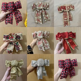 Nơ giáng sinh, trang trí cây thông noel