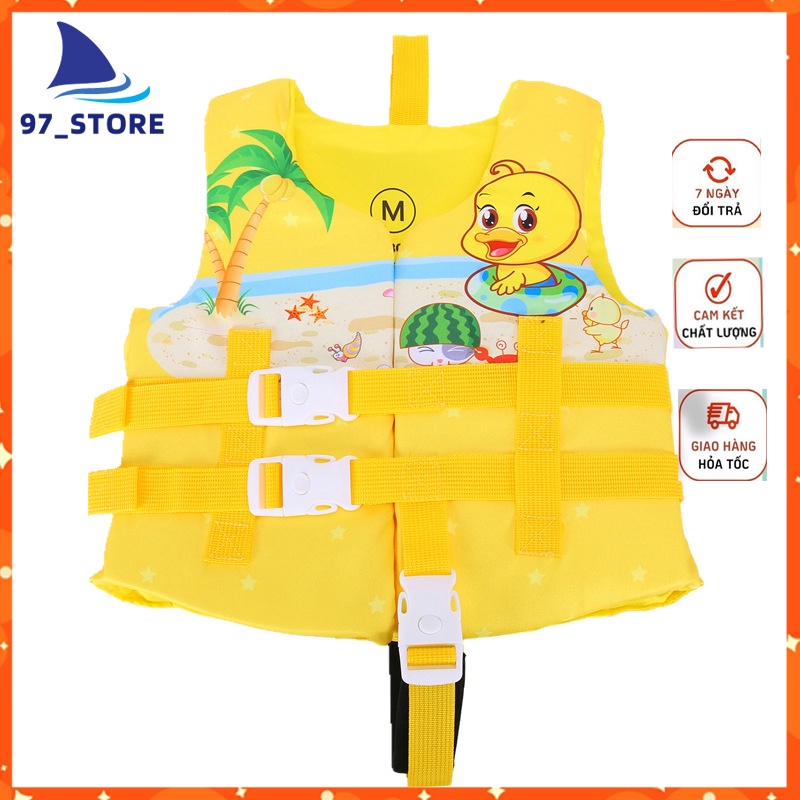 ÁO PHAO BƠI CAO CẤP HỌA TIẾT HOẠT HÌNH CHO BÉ TỰ TIN THỎA MÁI TẬP BƠI RÈN LUYỆN