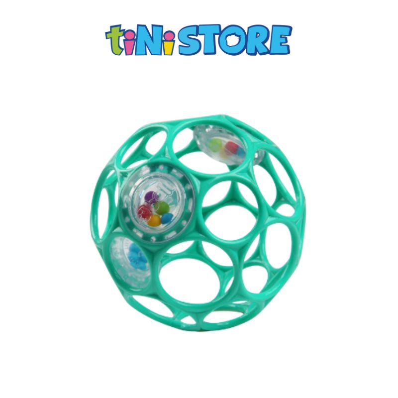 tiNiStore-Đồ chơi bóng xúc xắc gặm nướu màu xanh Bright starts Oball 11486