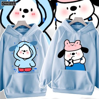 Áo hoodie đôi dễ thương, áo cặp hình gấu cute C9HD.12