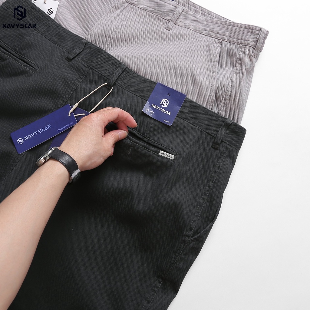 BIGSIZE NAM 80-140KG QUẦN KAKI TÚI HẬU KK001 2BIG NAVY STAR
