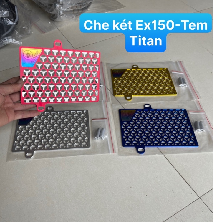 Che Két Nước Ex150 EXCITER 150 Nhôm CNC Tem TiTan cao cấp