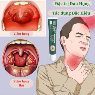 Gel chườm lạnh làm dịu đau & khô họng & ho đờm & ho khan ho gió
