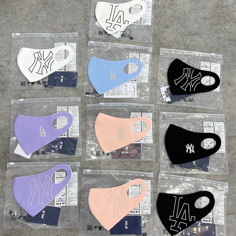Khẩu Trang MLB  Khẩu Trang Hàn Quốc NY LA BOSTON Full Túi MLB