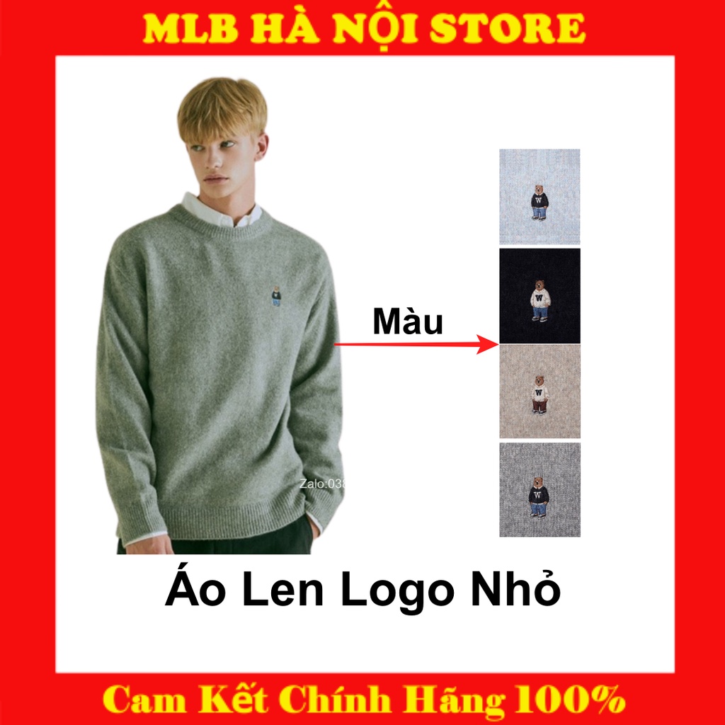 Áo Len Sweater Whoau Chính Hãng Logo Nhỏ Steve Lefta Bokashi Unisex Nam Nữ