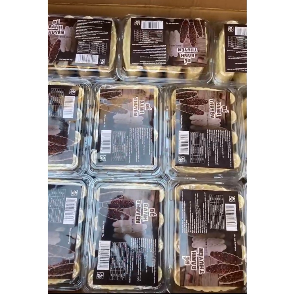 Đế bánh thuyền - 1 hộp