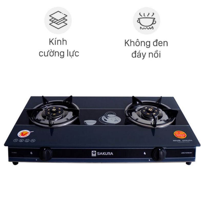 . Bếp ga đôi,bếp ga dương nhiều mẫu mã