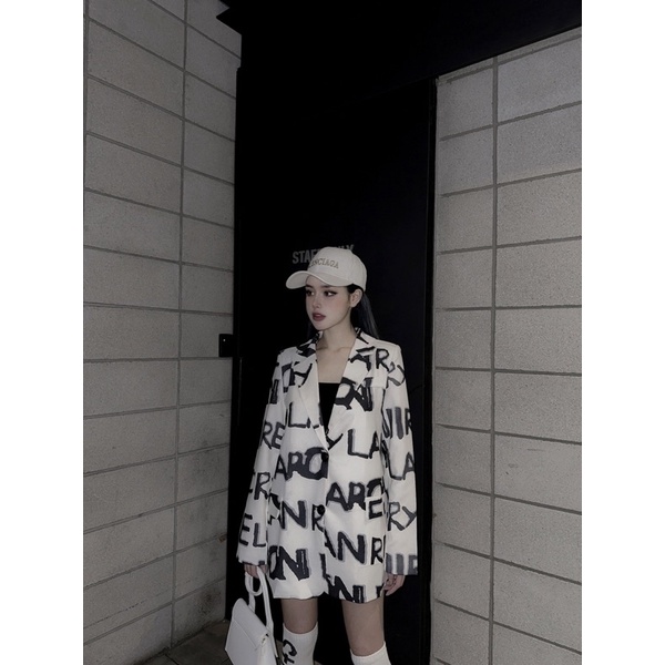 Áo blazer chữ 2 lớp