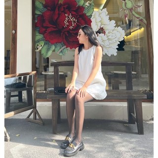 Đầm Bili phối ren