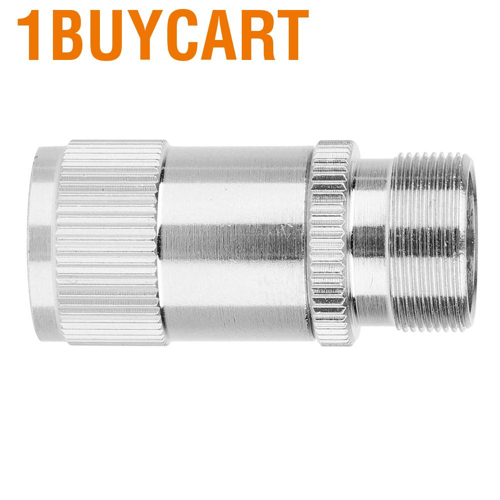 1buycart Holes Changer Connector Comfortable Handpiece Tubing Adapter Stainless Steel
