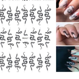 STICKER MIẾNG DÁN MÓNG TAY HÌNH RẮN
