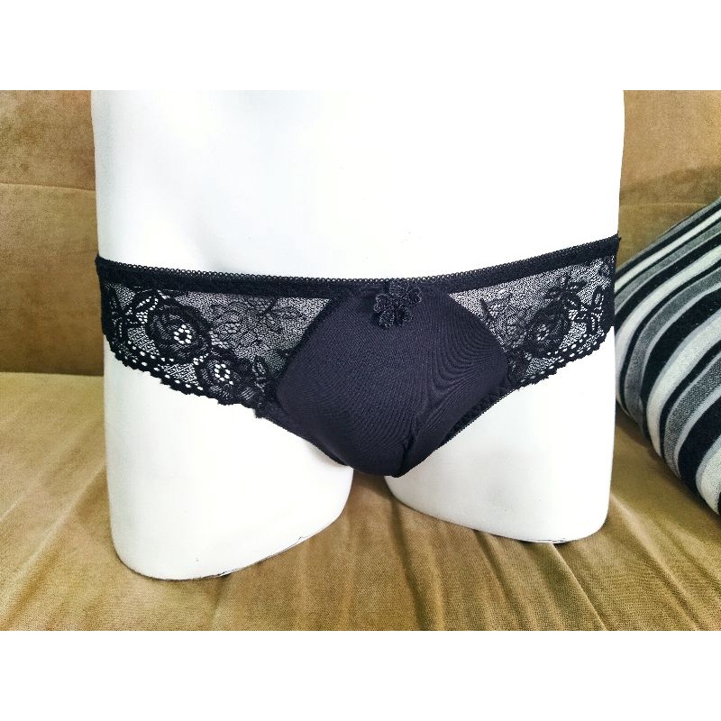 Quần lót nam phối ren