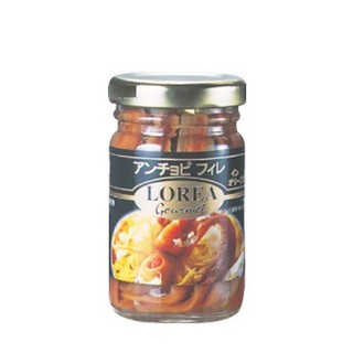 Cá cơm ngâm dầu ô liu phile hiệu lorea gourmet 100g