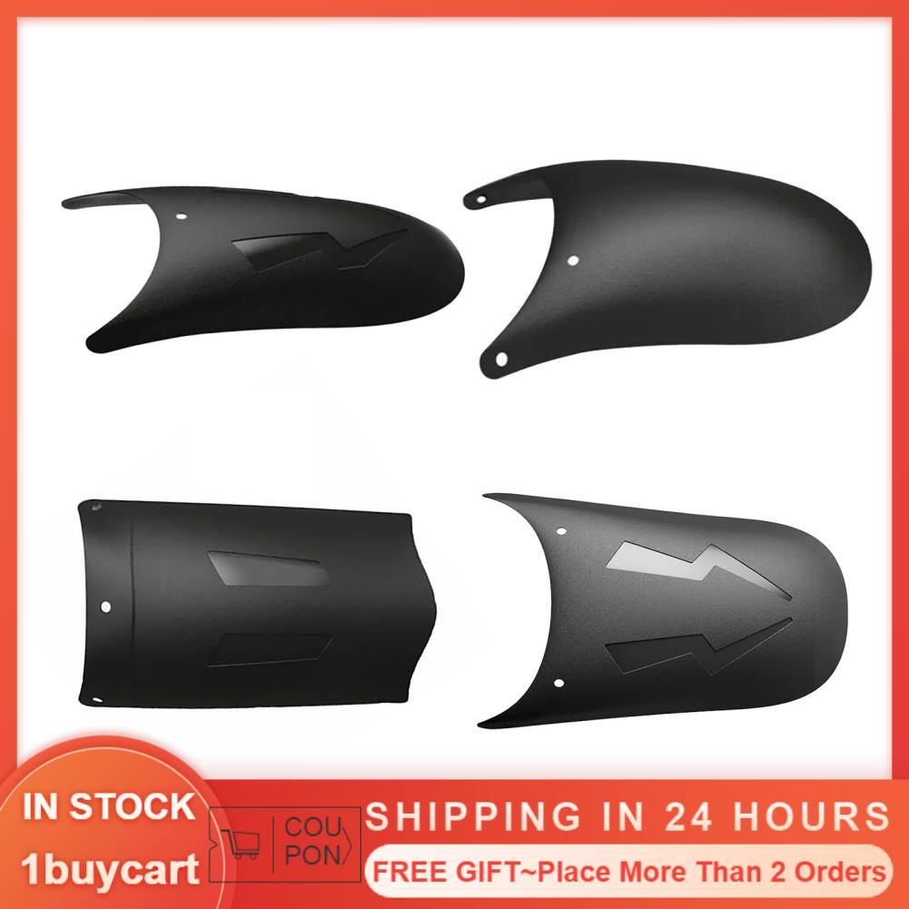 1buycart Motorcycle Front Mudguard Plastic Excellent Toughness Unique Pattern Mud Flaps