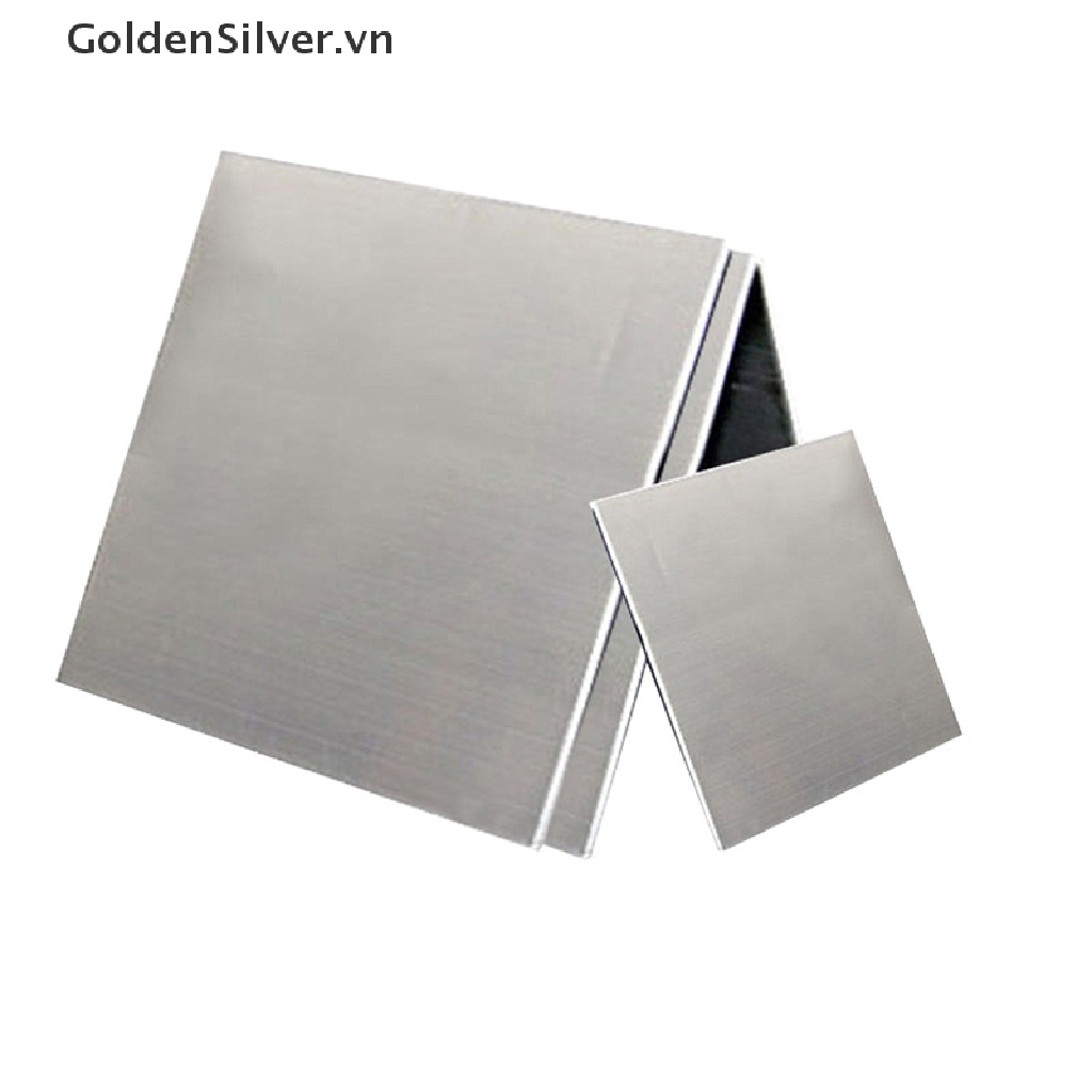 1 Tấm Đánh Bóng Bằng Thép Không Gỉ 304 Dày 1mm 1.5mm 2mm 3mm 0.8mm 0.5mm