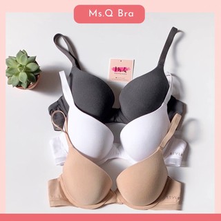 Áo lót nâng ngực có gọng mút dày trơn mặc áo dài Ms.Q ALAN78