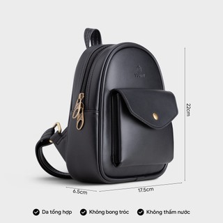 Balo nữ mini da trơn YUUMY YBA42