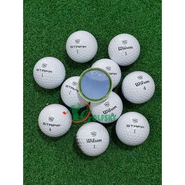 Bóng Golf Wilson Staff 4 lớp chính hãng còn mới 90%, Bóng Golf Wilson Used Ball, Wilson Staff