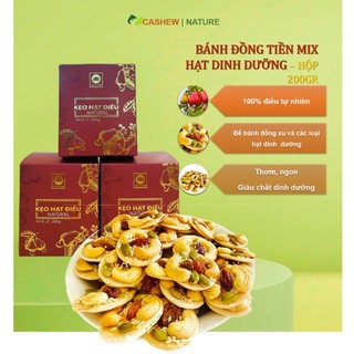 Bánh đồng tiền điều mix hạt 200g, bánh ăn kiêng- ăn vặt 💙