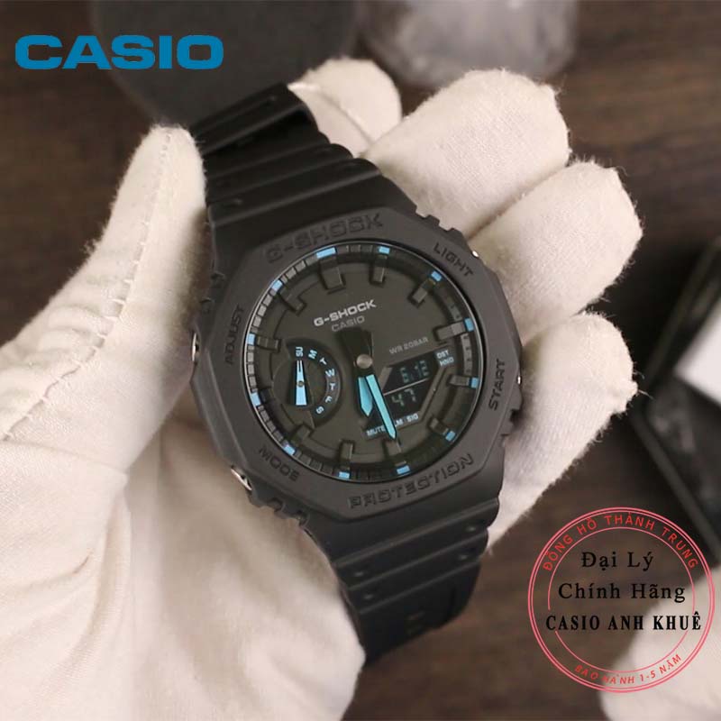 Đồng hồ Nam Casio G-Shock Nam GA-2100-1A2 mặt vuông cỡ 46mm