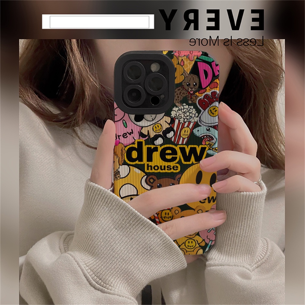 Ốp Điện Thoại TPU Mềm Chống Mồ Hôi In Chữ Graffiti Cho IPhone 14 Pro Max 11 7Plus 13 12 11 Pro Max X XS XR