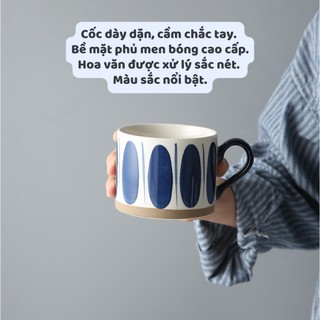 Ly gốm phong cách Bắc Âu NORDIC COARSER 450ml