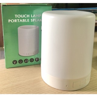 Loa Bluetooth Đèn Ngủ, Đèn Led Cảm Ứng Đổi Màu PPD-01