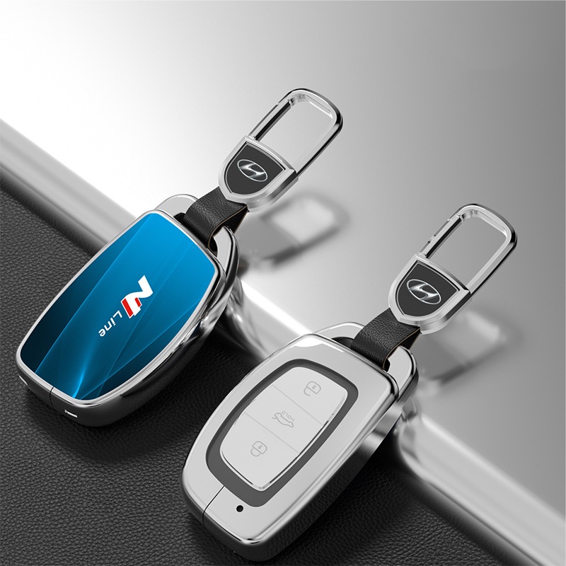 Bộ ốp khoá xe hơi hợp kim cho xe Hyundai i10, Elantra số tự động