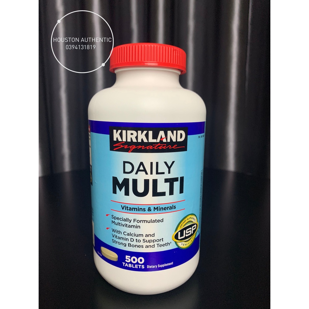 Vitamin tổng hợp Kirkland Mature Adults 50+ Multi 400 viên _ Live mua hàng tại Mỹ