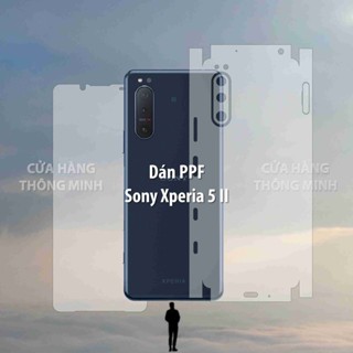 Tấm dán PPF Sony Xperia 5 Mark 2 (Xperia 5 II),Xperia 5 Mark 4 (Xperia 5 IV) dán màn hình/dán mặt lưng Full viền chuẩn