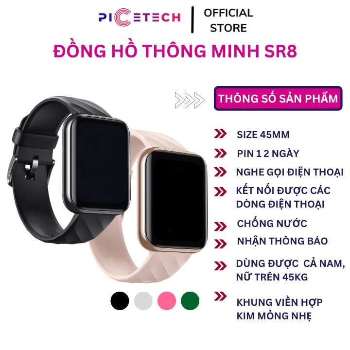 Đồng Hồ T800 Promax Kết Nối Bluetooth Nghe Gọi Nhận Thông Báo Chống ...