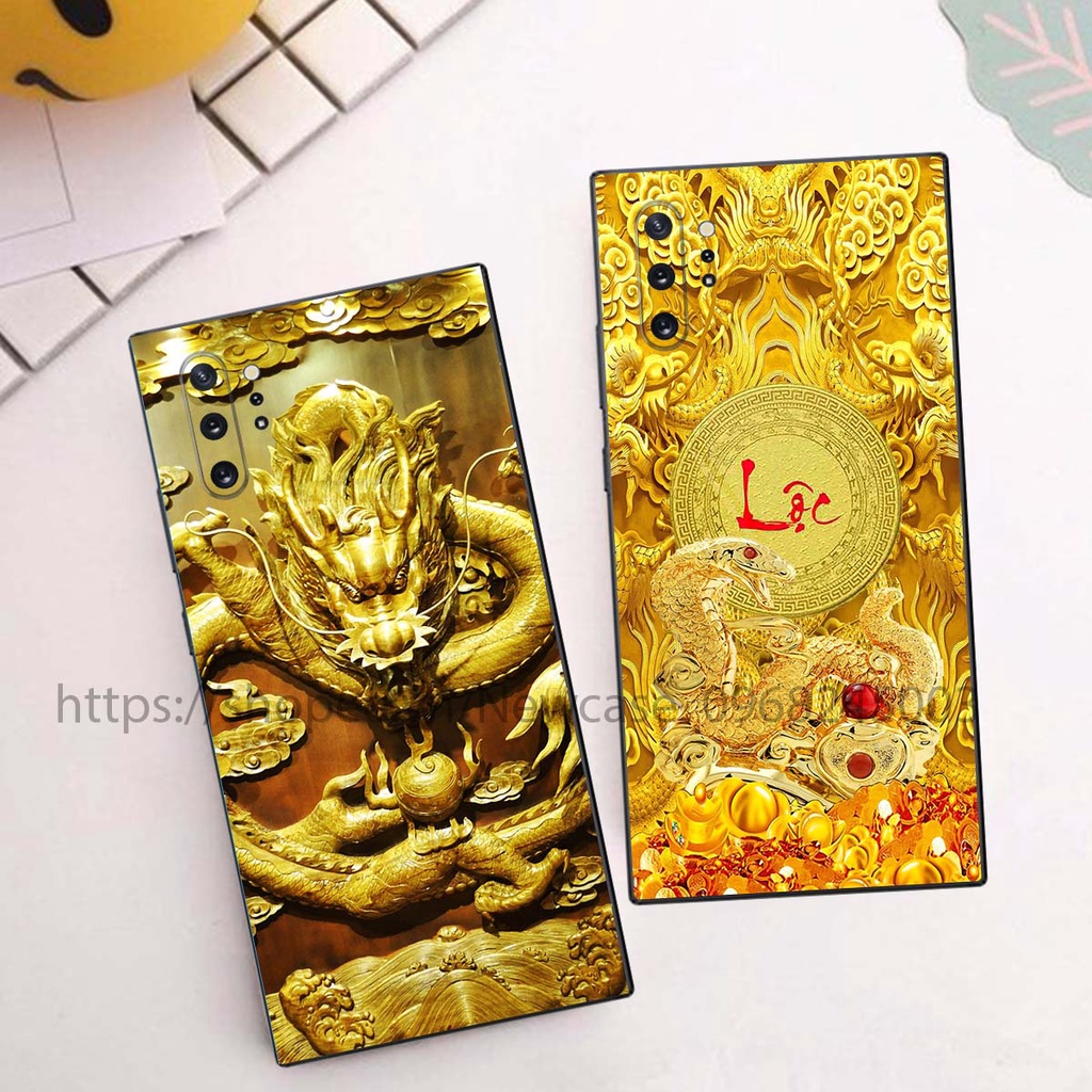 Ốp Samsung Note 10/ Note 10 Plus/ Note 10 Lite/ M60s/ A81 in hình 12 Con Giáp Tài Lộc 3D