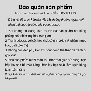 Lắc Chân Bạc Nữ Bông Xù Basic Cá Tính Chất Liệu Bạc Ý LCB06